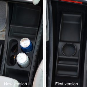 Foto: Generic Mittelkonsolen-Aufbewahrungsbox für den Tesla S – rechts die erste, links die zweite Generation | © Hersteller Foto: Generic Mittelkonsolen-Aufbewahrungsbox für den Tesla S - rechts die erste, links die zweite Generation | © Hersteller