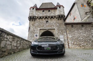 Foto: Tesla Model S85, mit Autopilot ausgestattet.| © Greenspeed.de